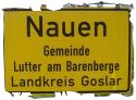 Ortschild - Nauen